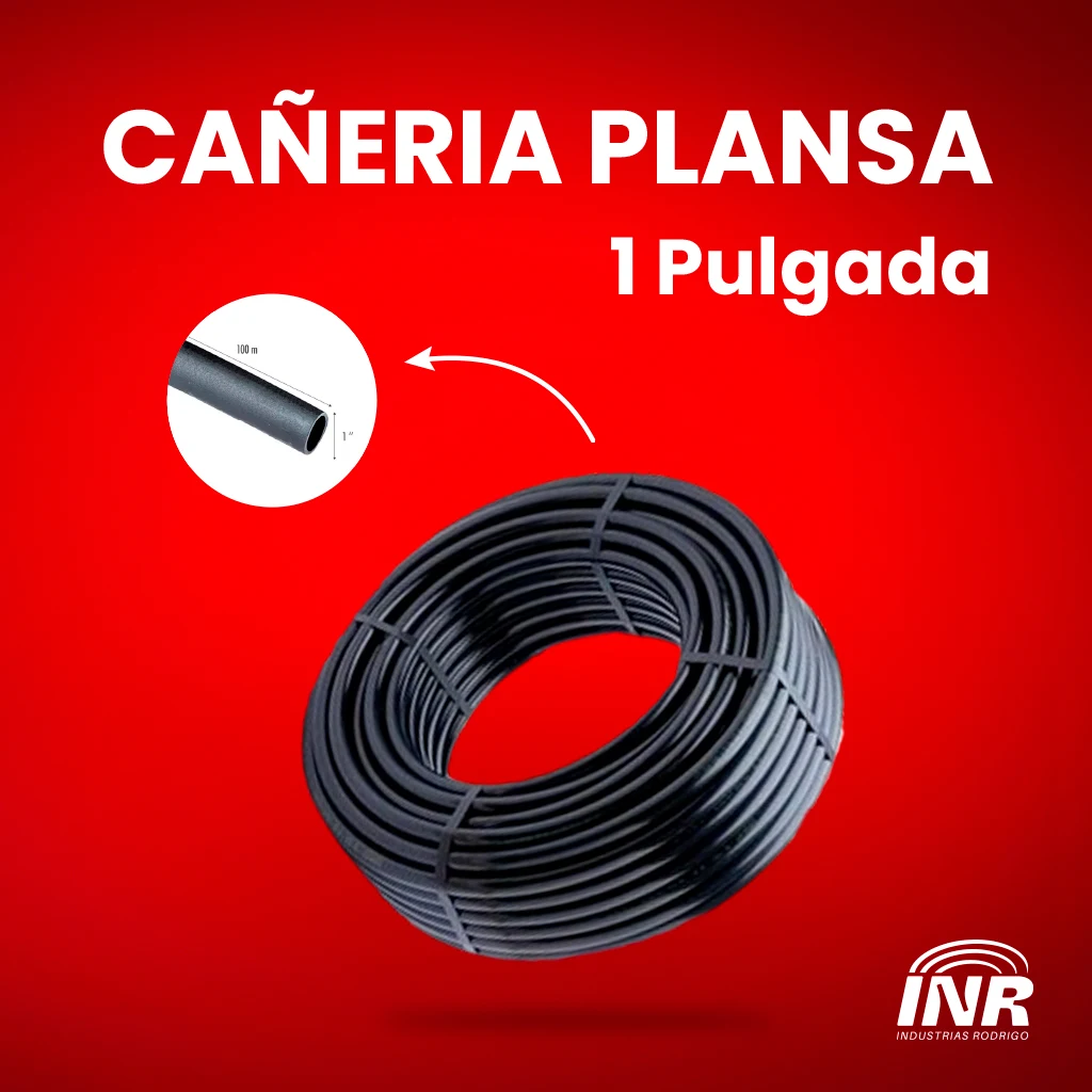 Cañería Plansa de una pulgada